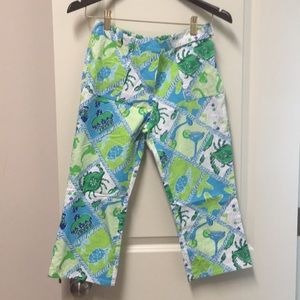 Lilly Pulitzer *Glow in the dark* capris